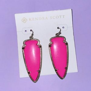 Neon Pink Skylar Earrings